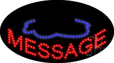 Custom Swans Animated Led Sign 15