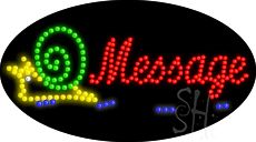 Custom Snail Animated Led Sign 15