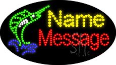 Custom Swordfish Animated Led Sign 15
