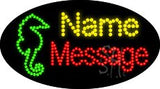 Custom Seahorse Animated Led Sign 15" Tall x 27" Wide x 1" Deep