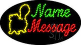 Custom Cat Animated Led Sign 15" Tall x 27" Wide x 1" Deep