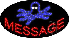 Custom Octopus Animated Led Sign 15