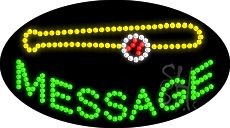 Custom Baseball Bat Animated Led Sign 15