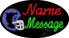 Custom Helmet Animated Led Sign 15