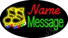 Custom Ski Boots Animated Led Sign 15