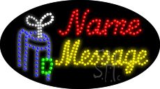 Custom Golf Bag Animated Led Sign 15