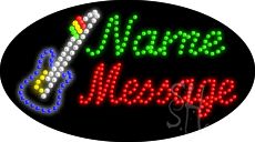 Custom Electric Guitar Animated Led Sign 15