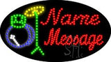 Custom Drumset Animated Led Sign 15" Tall x 27" Wide x 1" Deep