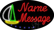 Custom Boat Animated 1 Led Sign 15
