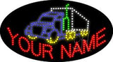 Custom Truck Animated Led Sign 15" Tall x 27" Wide x 1" Deep