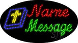 Custom Bible Animated Led Sign 15" Tall x 27" Wide x 1" Deep