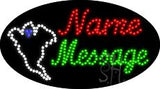 Custom Ghost Animated Led Sign 15" Tall x 27" Wide x 1" Deep