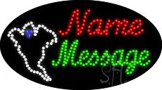 Custom Ghost Animated Led Sign 15