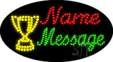 Custom Prize Cup Animated Led Sign 15" Tall x 27" Wide x 1" Deep