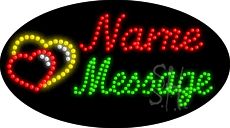 Custom Hearts Animated Led Sign 15