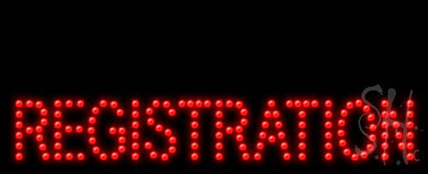 Auto Registration Animated Led Sign 11