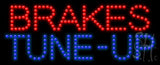 Brakes Tune Up Animated Led Sign 11" Tall x 27" Wide x 1" Deep