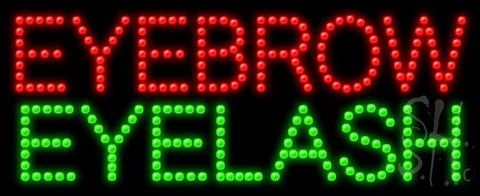 Eyebrow Eyelash Animated Led Sign 11