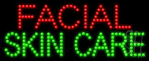Facial Skin Care Animated Led Sign 11