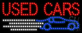 Used Cars Animated Led Sign 11" Tall x 27" Wide x 1" Deep