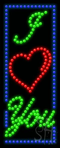 I Love You Animated Led Sign 11