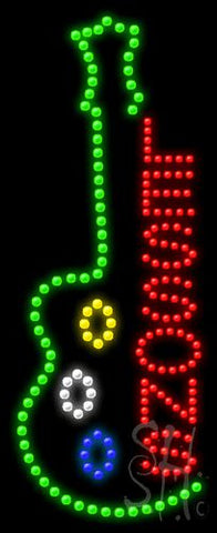 Music Lessons Animated Led Sign 11