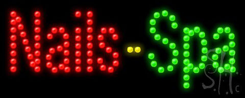 Nails Spa Led Sign 8