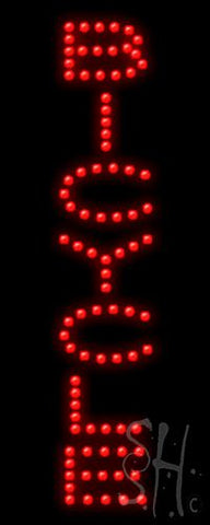 Bicycle Led Sign 8