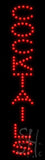Cocktails Led Sign 7" Tall x 25" Wide x 1" Deep