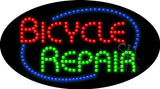 Bicycle Repair Animated Led Sign 15" Tall x 27" Wide x 1" Deep