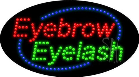 Eyebrow Eyelash Animated Led Sign 15