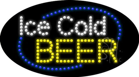Ice Cold Beer Animated Led Sign 15
