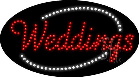 Weddings Animated Led Sign 15