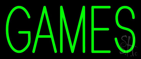Green Games Neon Sign 10