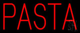 Simple Red Pasta Neon Sign 10" Tall x 24" Wide x 3" Deep