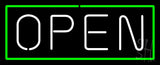 Open GR Neon Sign 13" Tall x 32" Wide x 3" Deep