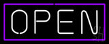Open PW Neon Sign 13" Tall x 32" Wide x 3" Deep