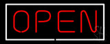 Open WR Neon Sign 13" Tall x 32" Wide x 3" Deep