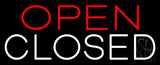 Open Closed Neon Sign 13" Tall x 32" Wide x 3" Deep