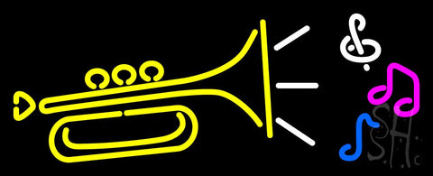 Trumpet logo Neon Sign 13