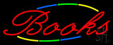 Multi Colored Books Neon Sign 13" Tall x 32" Wide x 3" Deep