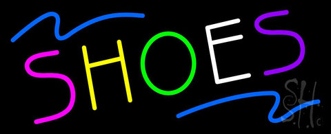 Multicolored Shoes Neon Sign 13