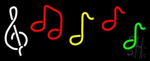 Musical Notes Neon Sign 13