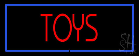 Red Toys Blue Border Neon Sign 13
