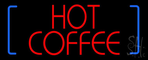 Red Hot Coffee Neon Sign 13