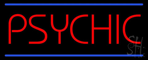 Psychic Blue Lines Neon Sign 13