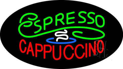 Stylish Espresso Cappuccino Animated Neon Sign 17