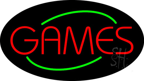 Deco Style Games Flashing Neon Sign 17