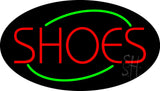Deco Style Shoes Flashing Neon Sign 17" Tall x 30" Wide x 3" Deep
