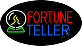 Fortune Teller Flashing Neon Sign 17" Tall x 30" Wide x 3" Deep
